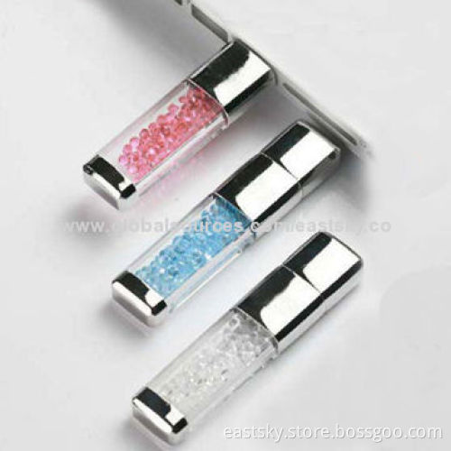 Custom Crystal USB Flash Drive, 64MB to 32GB Memory Capacity, OEM Orders are WelcomeNew